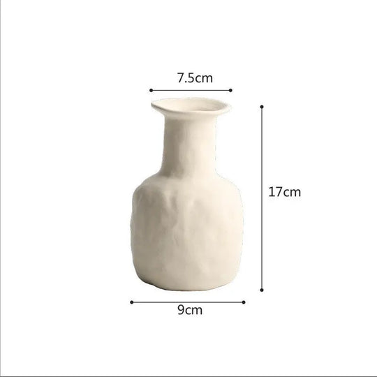 Scandinavian Style Simple Primitive Ceramics Vases Ornaments - Unique Unique Unique Scandinavian Style Simple Primitive Ceramics Vases Ornaments