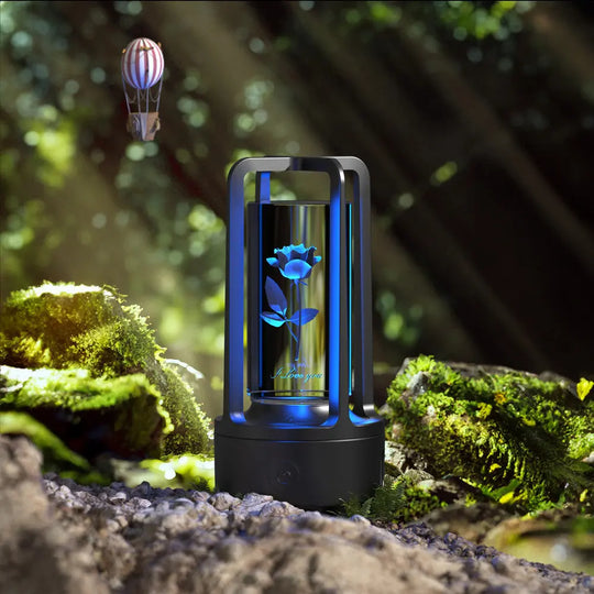Creative 2 In 1 Audio Acrylic Crystal Lamp And Bluetooth Speaker Valentine's Day Gift Touch Night Lamp - Unique Unique Unique Creative 2 In 1 Audio Acrylic Crystal Lamp And Bluetooth Speaker Valentine's Day Gift Touch Night Lamp