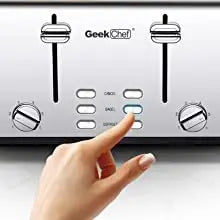 Prohibit Shelves In The Amazon. Toaster 4 Slice, Geek Chef Stainless Steel Extra-Wide Slot Toaster With Dual Control Panels Of Bagel,Defrost,Cancel Function,Ban Amazon - Unique Unique Unique Prohibit Shelves In The Amazon. Toaster 4 Slice, Geek Chef Stainless Steel Extra-Wide Slot Toaster With Dual Control Panels Of Bagel,Defrost,Cancel Function,Ban Amazon