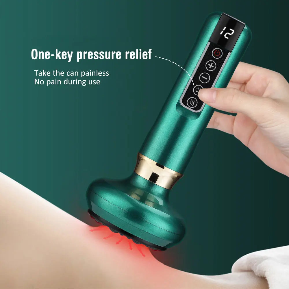 Electric Vacuum Cupping Massager For Body Anti-Cellulite Suction Cup Gua Sha Massage Body Cups Guasha Fat Burning Slimming Jars - Unique Unique Unique Electric Vacuum Cupping Massager For Body Anti-Cellulite Suction Cup Gua Sha Massage Body Cups Guasha Fat Burning Slimming Jars