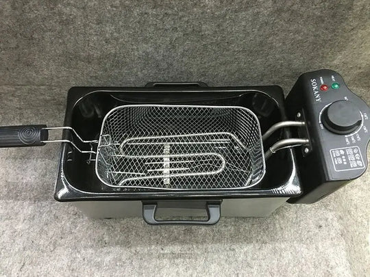 Household 3L French Fries Electromechanical Fryer - Unique Unique Unique Household 3L French Fries Electromechanical Fryer