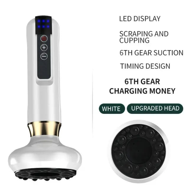 Electric Vacuum Cupping Massager For Body Anti-Cellulite Suction Cup Gua Sha Massage Body Cups Guasha Fat Burning Slimming Jars - Unique Unique Unique Electric Vacuum Cupping Massager For Body Anti-Cellulite Suction Cup Gua Sha Massage Body Cups Guasha Fat Burning Slimming Jars