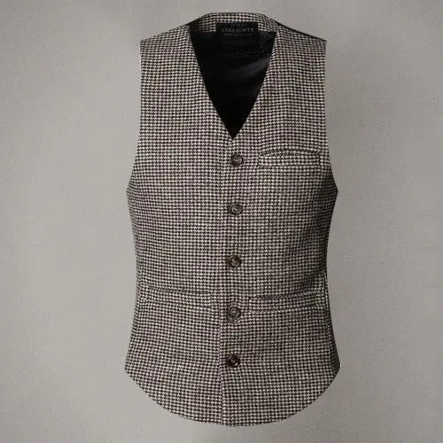 Wool vintage vest - Unique Unique Unique Wool vintage vest