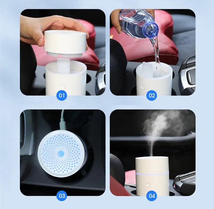 Dropshipping Car Diffuser Aroma Ultrasonic Water Mist Humidifier Lighting Oils Diffuser Car Aroma Diffuer Humidifier - Unique Unique Unique Dropshipping Car Diffuser Aroma Ultrasonic Water Mist Humidifier Lighting Oils Diffuser Car Aroma Diffuer Humidifier