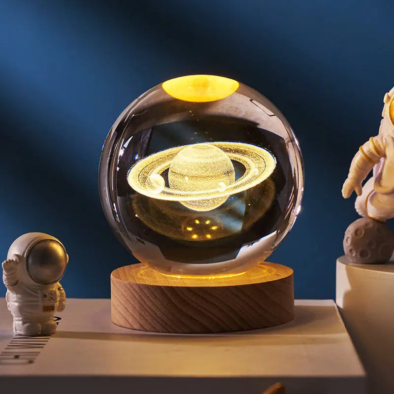 Luminous Starry Sky And Planets Moon Moon Crystal Ball Small Night Lamp Projection Ambience Light Creative Gift New Strange Gift - Unique Unique Unique Luminous Starry Sky And Planets Moon Moon Crystal Ball Small Night Lamp Projection Ambience Light Creative Gift New Strange Gift