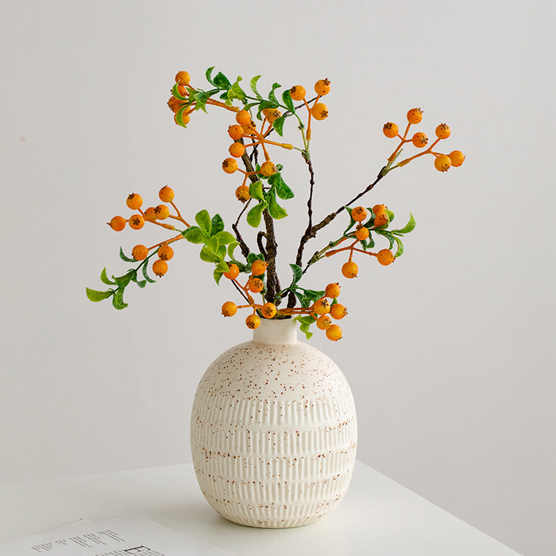 Small Ceramic Vase — Single Stem