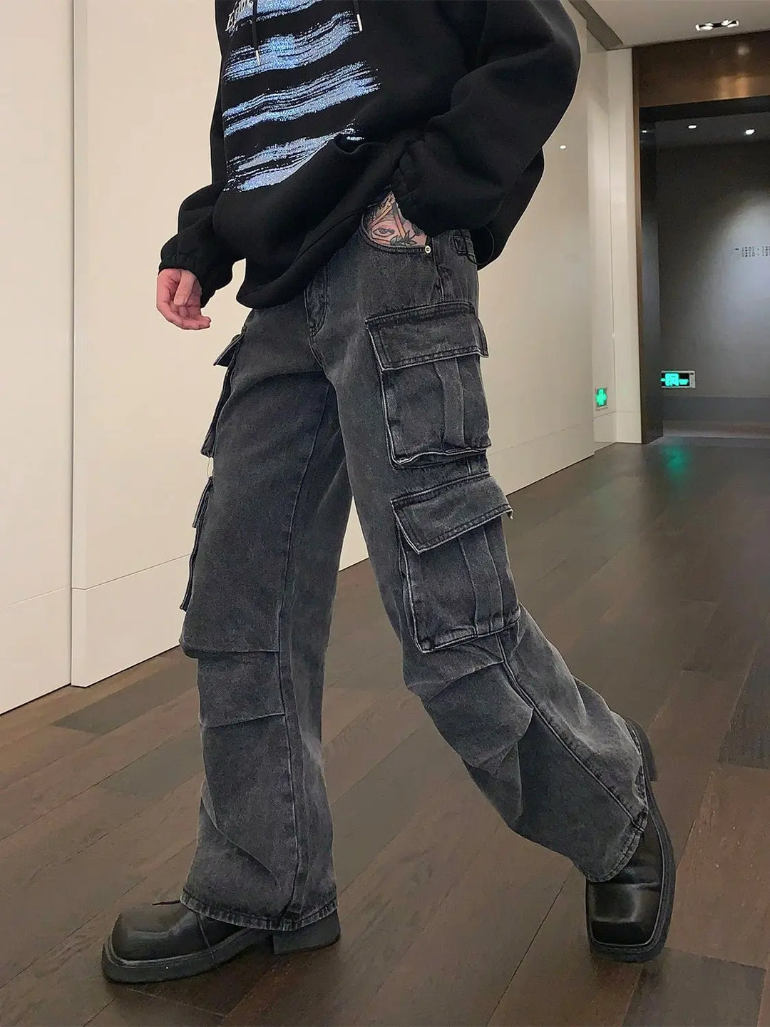 Straight Jeans Men's Loose Vintage Vintage Casual - Unique Unique Unique Straight Jeans Men's Loose Vintage Vintage Casual