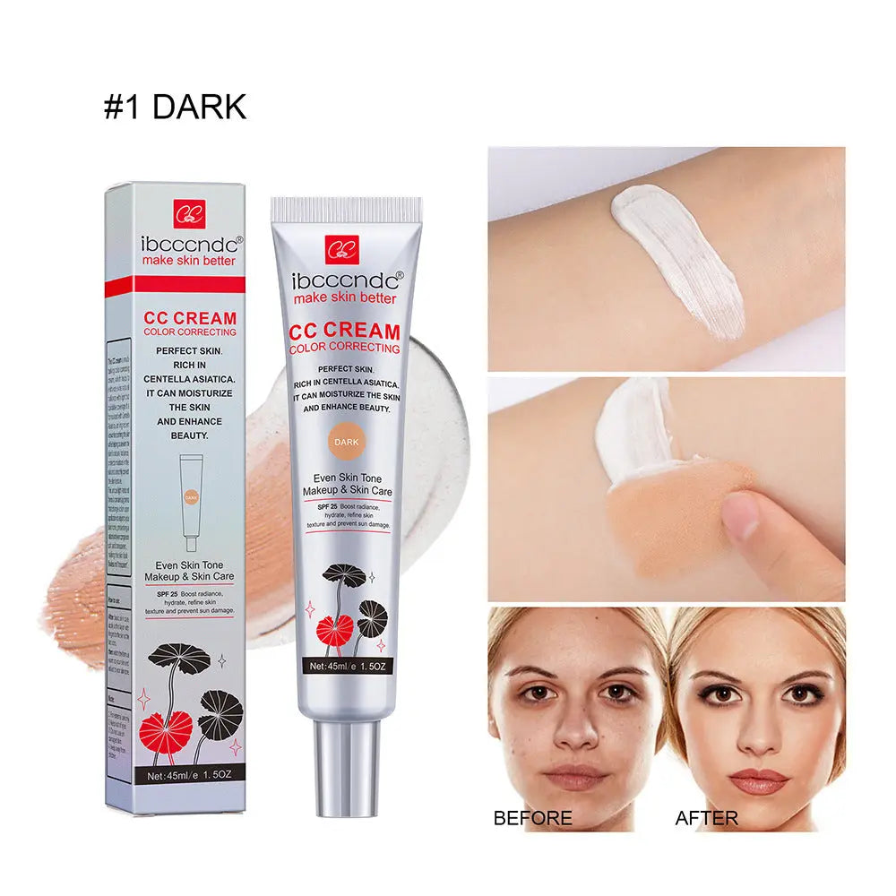 Centella Asiatica CC Cream Concealer Invisible Pores - Unique Unique Unique Centella Asiatica CC Cream Concealer Invisible Pores