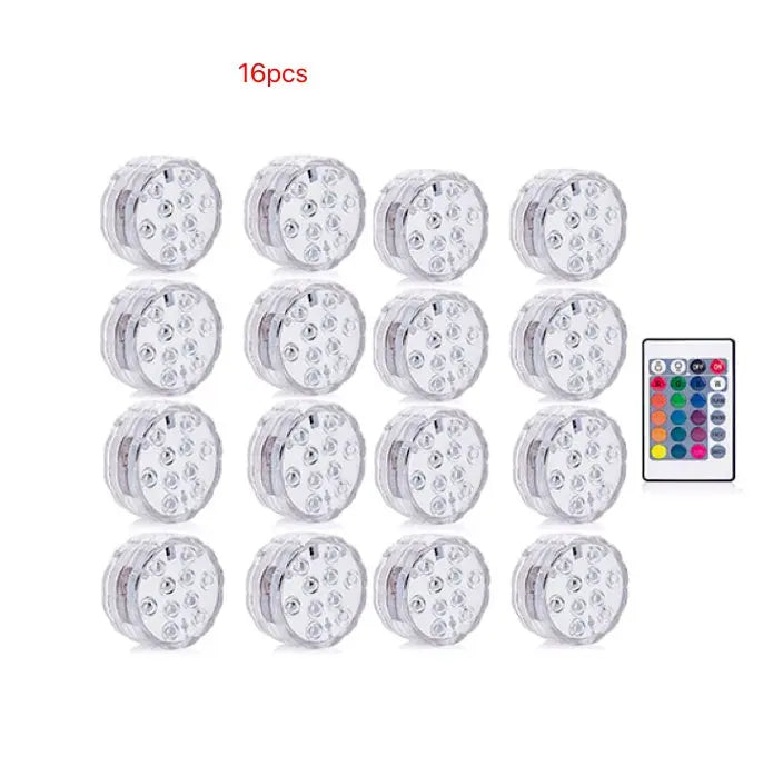 Light round candle lamp, LED for battery submersible lamp, waterproof candle lamp, decorative electronic candle lamp - Unique Unique Unique Light round candle lamp, LED for battery submersible lamp, waterproof candle lamp, decorative electronic candle lamp