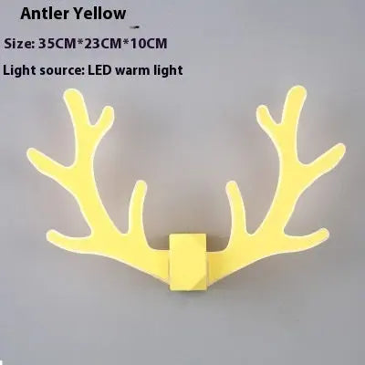 Nordic Antlers Wall Lamp Simple Modern Bedroom - Unique Unique Unique Nordic Antlers Wall Lamp Simple Modern Bedroom