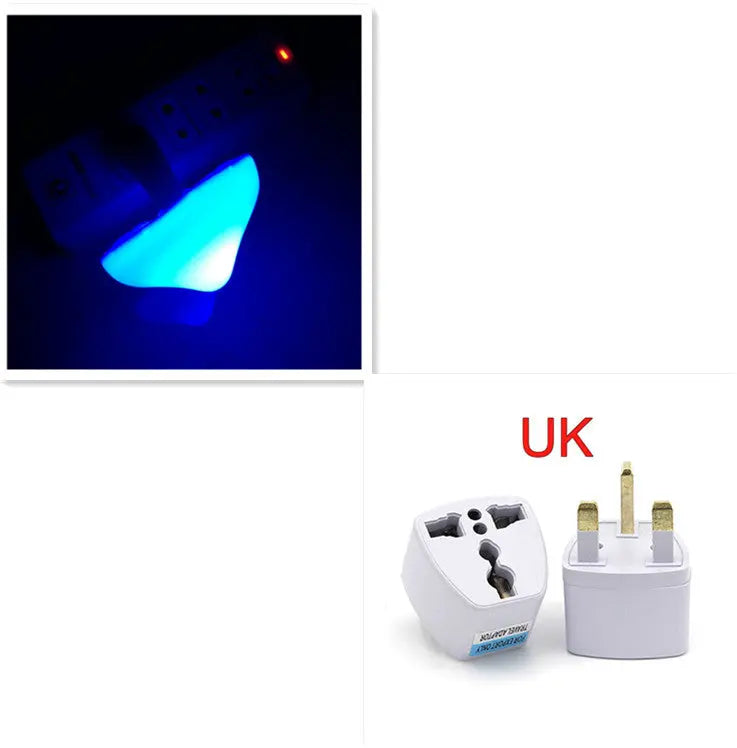 LED Night Light Mushroom Wall Socket Lamp EU US Plug Warm White Light-control Sensor Bedroom Light Home Decoration - Unique Unique Unique LED Night Light Mushroom Wall Socket Lamp EU US Plug Warm White Light-control Sensor Bedroom Light Home Decoration