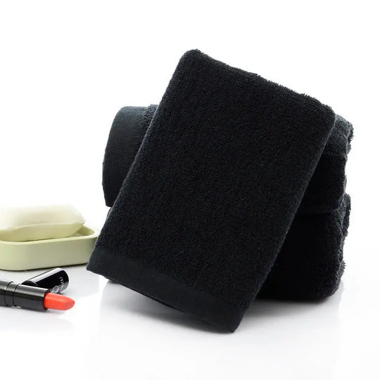 21 strands of black cotton towels - Unique Unique Unique 21 strands of black cotton towels