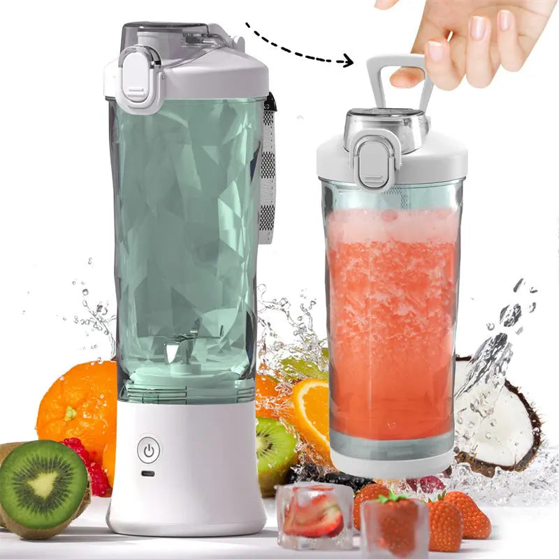 Portable Blender Juicer Personal Size Blender For Shakes And Smoothies With 6 Blade Mini Blender Kitchen Gadgets - Unique Unique Unique Portable Blender Juicer Personal Size Blender For Shakes And Smoothies With 6 Blade Mini Blender Kitchen Gadgets