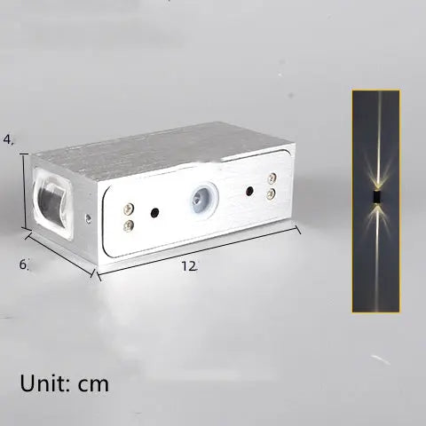 Line Household Aisle Exterior Wall Waterproof Spotlight Wall Lamp - Unique Unique Unique Line Household Aisle Exterior Wall Waterproof Spotlight Wall Lamp