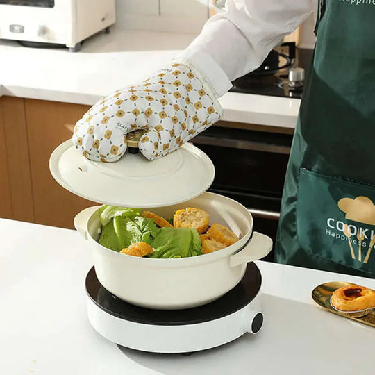 Anti-Scalding Microwave Cotton Non-Slip Insulation Gloves Oven Mitts Kitchen Heat Resistant Thickened Cotton Heat Insulation Microwave Oven Oven Anti Scalding Household Gloves Baking Tools - Unique Unique Unique Anti-Scalding Microwave Cotton Non-Slip Insulation Gloves Oven Mitts Kitchen Heat Resistant Thickened Cotton Heat Insulation Microwave Oven Oven Anti Scalding Household Gloves Baking Tools