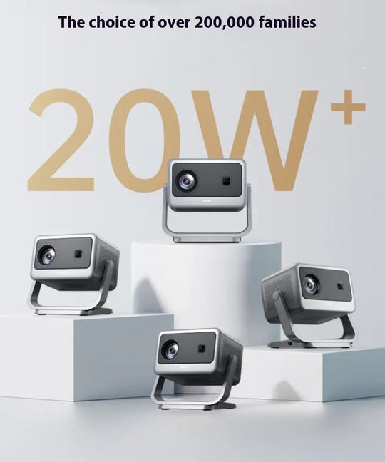 1080p Home Bedroom Theater PTZ Projector Unique