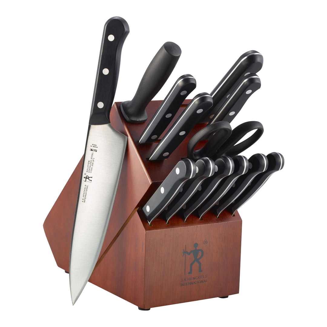 HENCKELS Solution 14 Piece, Knife Block Set-0