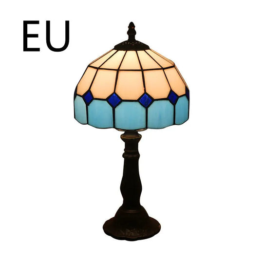 Lamp Bedroom Bedside Lamp Retro Bar Yellow Glass Lamp Resin Base Table Lamps Makeup Table Side Table Led Lights - Unique Unique Unique Lamp Bedroom Bedside Lamp Retro Bar Yellow Glass Lamp Resin Base Table Lamps Makeup Table Side Table Led Lights