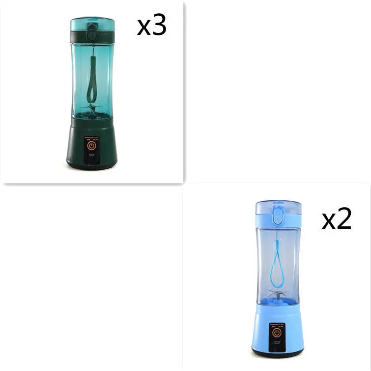 Portable Electric Fruit Juicer Wireless USB Rechargeable Mini Mixer Multifunction Summer Smoothie Blender Machine Kitchen Supplies Unique