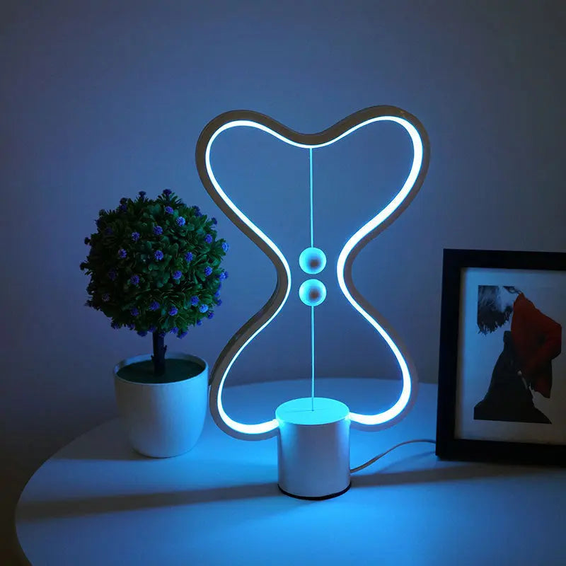 7 Colors Balance Lamp LED Night Light USB Powered Home Decor Bedroom Office Table Night Lamp Light - Unique Unique Unique 7 Colors Balance Lamp LED Night Light USB Powered Home Decor Bedroom Office Table Night Lamp Light