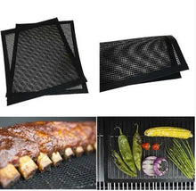 BBQ Non-stick Teflon Mesh Grill Heat Resistance Improve Thermal Conductivity Mats Use In Gas, Charcoal Electric Barbecue - Unique Unique Unique BBQ Non-stick Teflon Mesh Grill Heat Resistance Improve Thermal Conductivity Mats Use In Gas, Charcoal Electric Barbecue