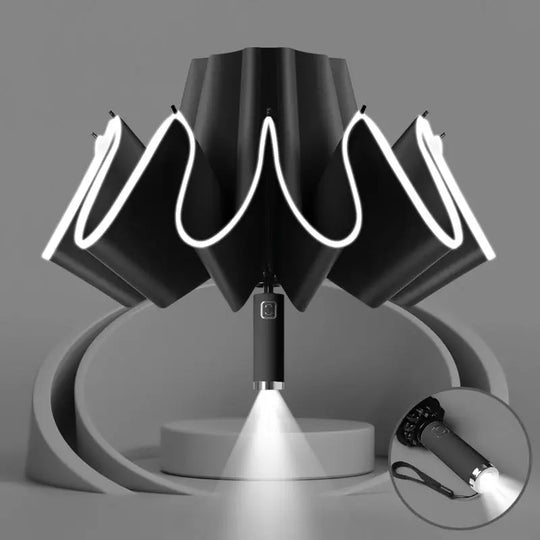 Full-automatic Shrink Rain And Rain Dual-use Thickened Large Car Reverse Sun Protection UV Umbrella - Unique Unique Unique Full-automatic Shrink Rain And Rain Dual-use Thickened Large Car Reverse Sun Protection UV Umbrella