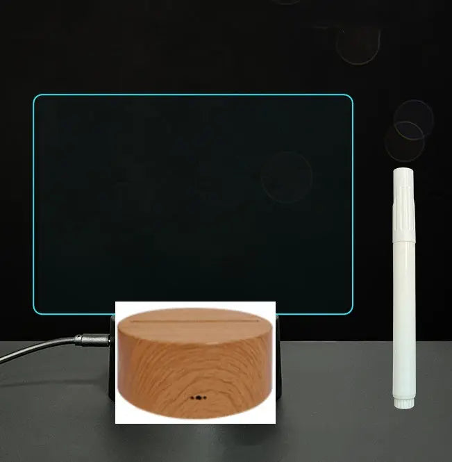3D Acrylic Board Handwriting Message Board LED Light - Unique Unique Unique 3D Acrylic Board Handwriting Message Board LED Light