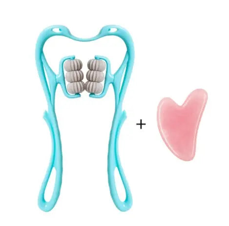 Multifunctional Manual Six-wheel Neck Massager Massage Relieve Roller Massage Tool - Unique Unique Unique Multifunctional Manual Six-wheel Neck Massager Massage Relieve Roller Massage Tool