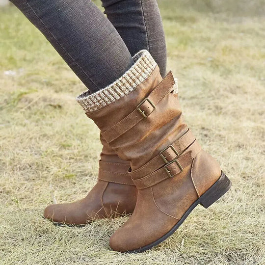 Winter new products low heel 40-43 women's boots - Unique Unique Unique Winter new products low heel 40-43 women's boots