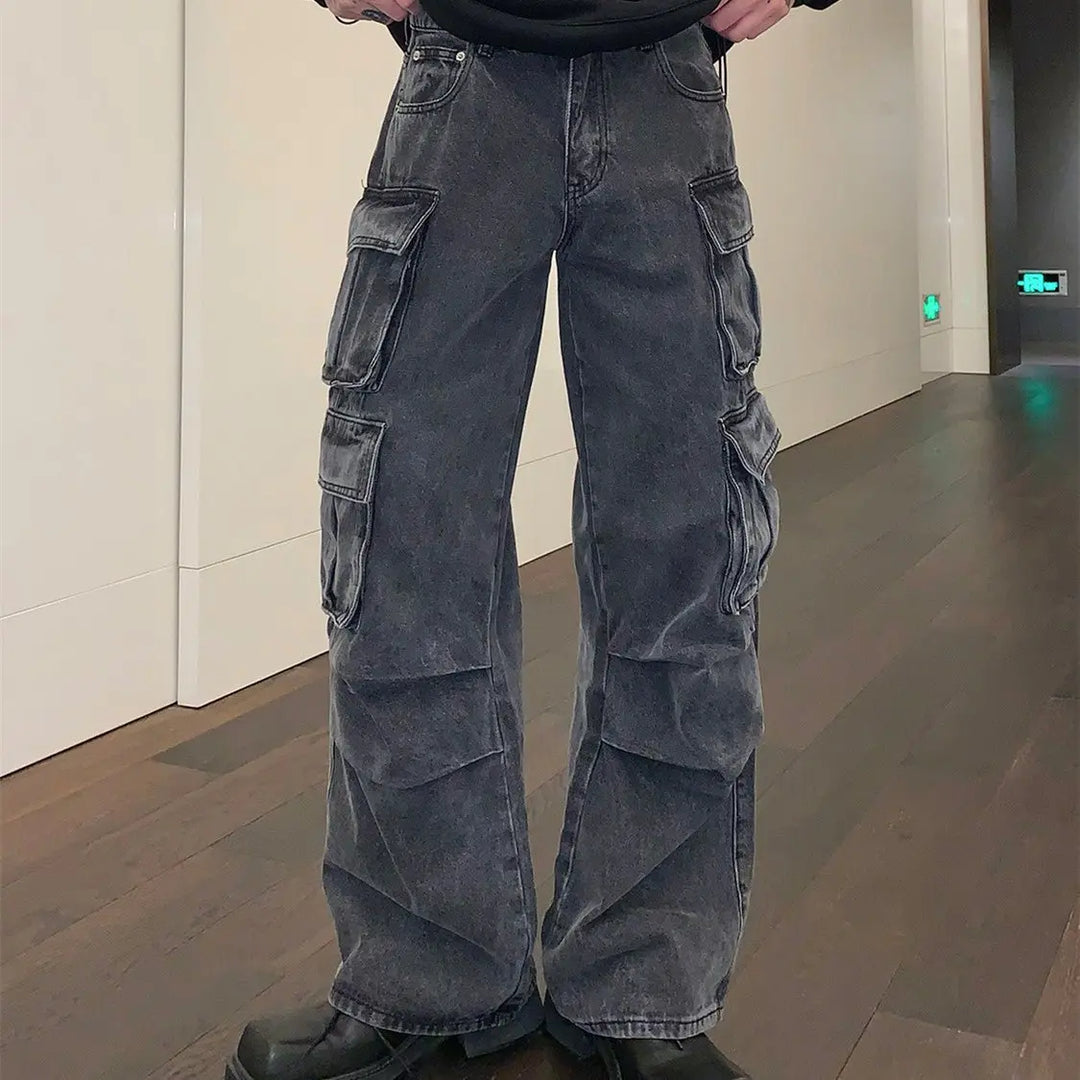 Straight Jeans Men's Loose Vintage Vintage Casual - Unique Unique Unique Straight Jeans Men's Loose Vintage Vintage Casual