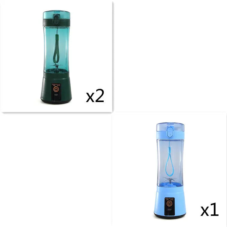 Portable Electric Fruit Juicer Wireless USB Rechargeable Mini Mixer Multifunction Summer Smoothie Blender Machine Kitchen Supplies Unique
