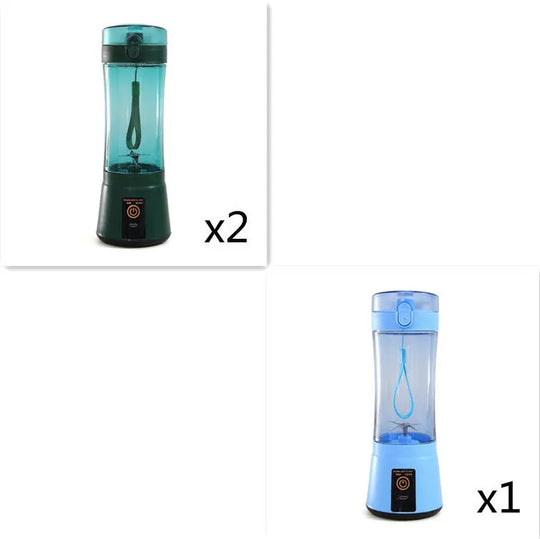 Portable Electric Fruit Juicer Wireless USB Rechargeable Mini Mixer Multifunction Summer Smoothie Blender Machine Kitchen Supplies Unique