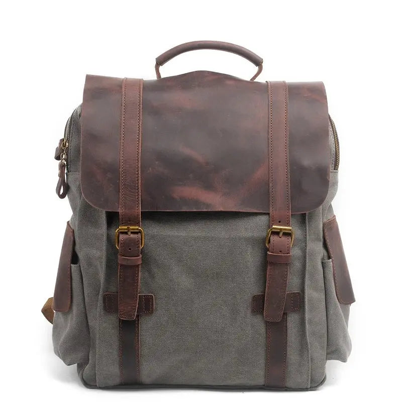 Vintage canvas backpack - Unique Unique Unique Vintage canvas backpack
