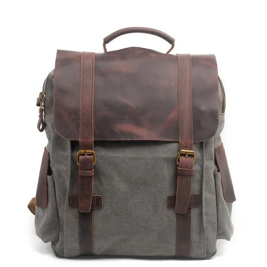 Vintage canvas backpack - Unique Unique Unique Vintage canvas backpack
