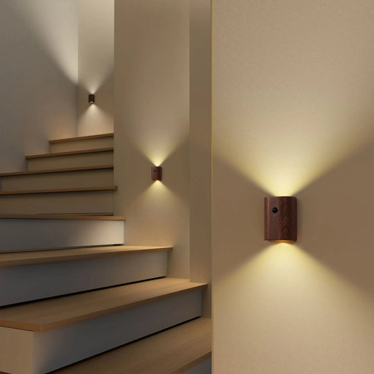 Hallway Access Wood Induction Light - Unique Unique Unique Hallway Access Wood Induction Light