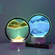 Creative 3D Quicksand Table Lamp Bedside - Unique Unique Unique Creative 3D Quicksand Table Lamp Bedside