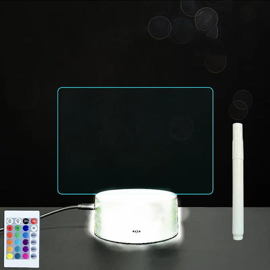 3D Acrylic Board Handwriting Message Board LED Light - Unique Unique Unique 3D Acrylic Board Handwriting Message Board LED Light