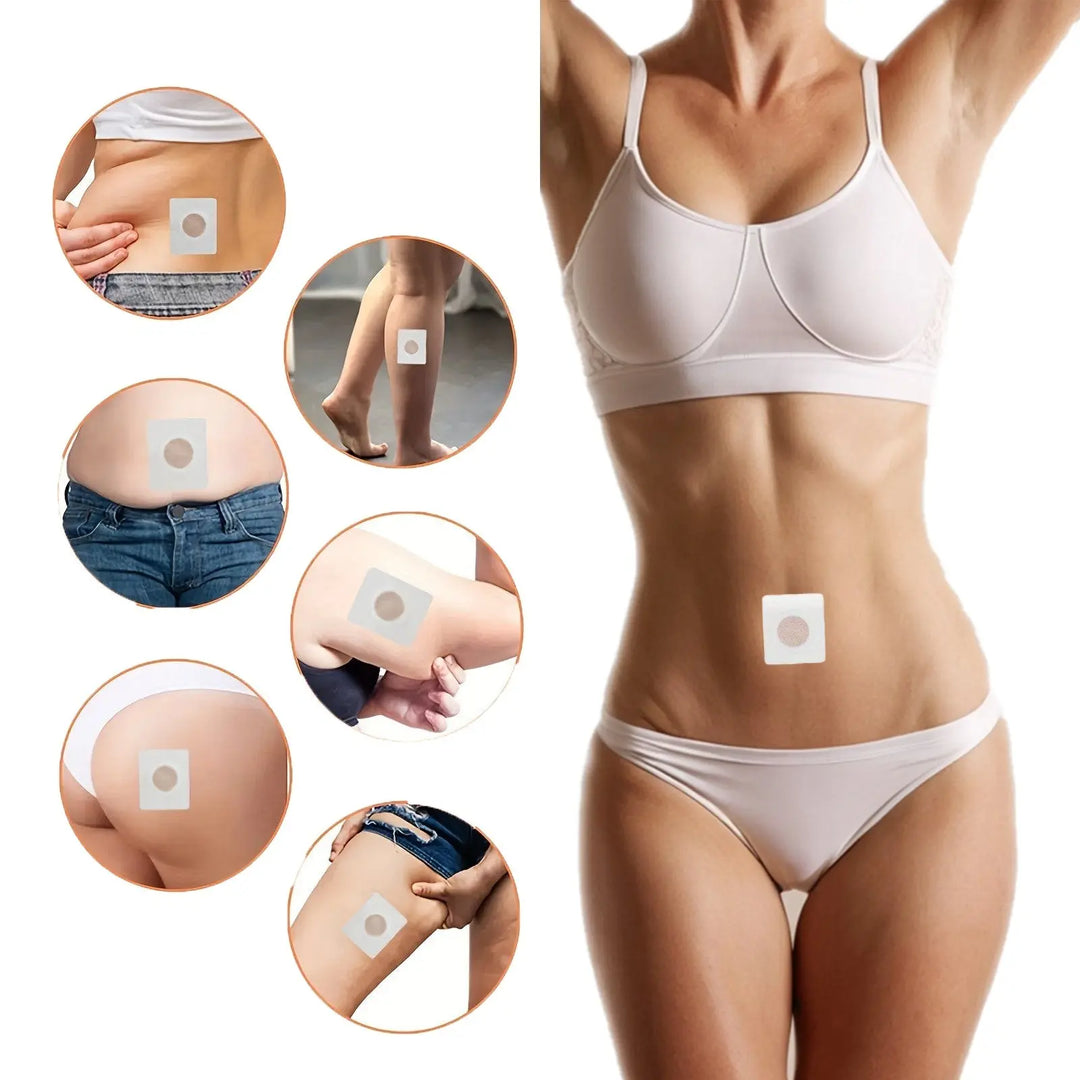 Navel Belly Button Patch Slimming Patch Abdomen Magnetic Detox Sticker - Unique Unique Unique Navel Belly Button Patch Slimming Patch Abdomen Magnetic Detox Sticker