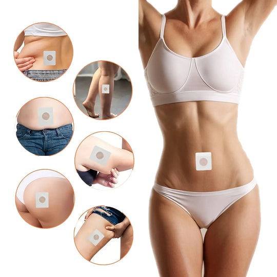 Navel Belly Button Patch Slimming Patch Abdomen Magnetic Detox Sticker - Unique Unique Unique Navel Belly Button Patch Slimming Patch Abdomen Magnetic Detox Sticker