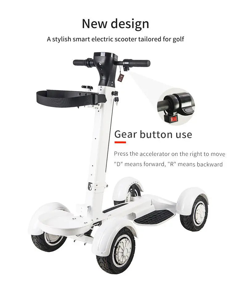 Four Wheel Golf Electric Folding Light Longboard Lawn Course Scooter - Unique Unique Unique Four Wheel Golf Electric Folding Light Longboard Lawn Course Scooter