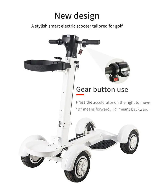 Four Wheel Golf Electric Folding Light Longboard Lawn Course Scooter - Unique Unique Unique Four Wheel Golf Electric Folding Light Longboard Lawn Course Scooter