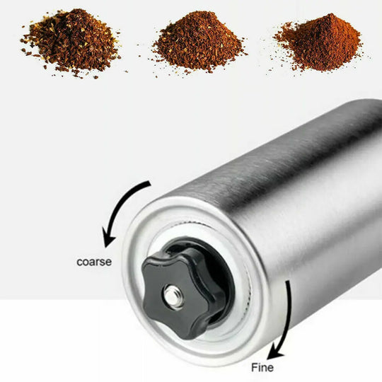 Hand Crank Pepper Conical Burr Grinder Coffee Beans Mill Muller Stainless Steel - Unique Unique Unique Hand Crank Pepper Conical Burr Grinder Coffee Beans Mill Muller Stainless Steel