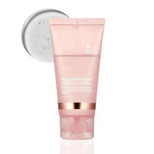 Face Night Mask Collagen Wrapping Mask Natural Ingredients Firming Elasticity & Hydration Anti-wrinkle For Skin Care - Unique Unique Unique Face Night Mask Collagen Wrapping Mask Natural Ingredients Firming Elasticity & Hydration Anti-wrinkle For Skin Care
