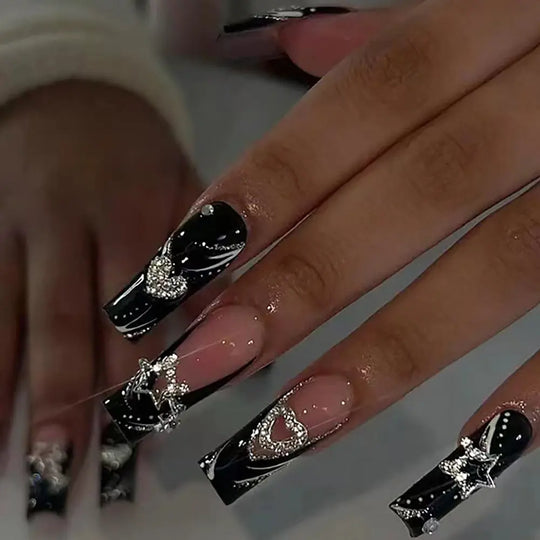 French Fake Nail Tip Finished Product - Unique Unique Unique French Fake Nail Tip Finished Product