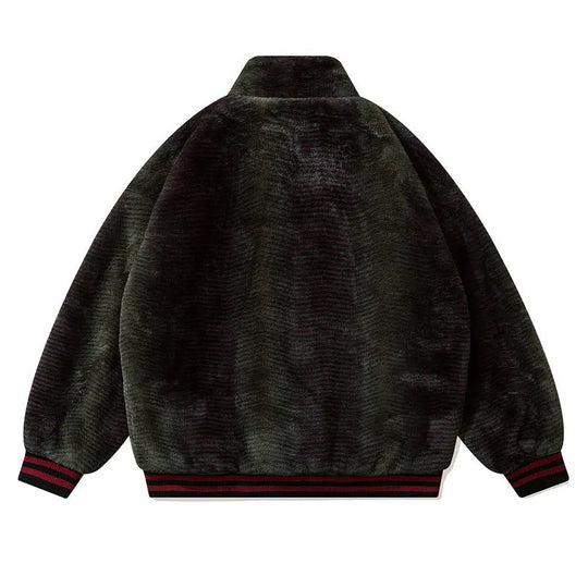 Plush Tiger-print Clothes With The Same Style For Men And Women - Unique Unique Unique Plush Tiger-print Clothes With The Same Style For Men And Women