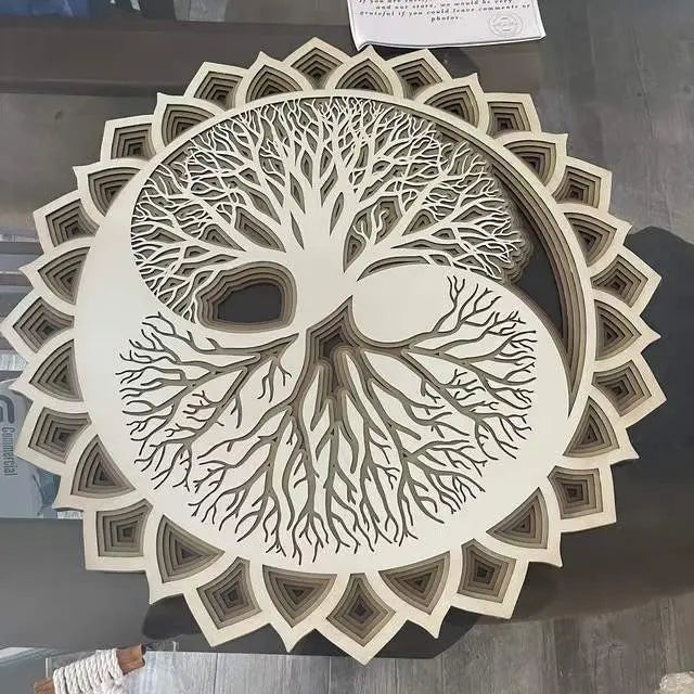 Sculpting The Tree Of Life Boho Wall Art Ornament - Unique Unique Unique Sculpting The Tree Of Life Boho Wall Art Ornament