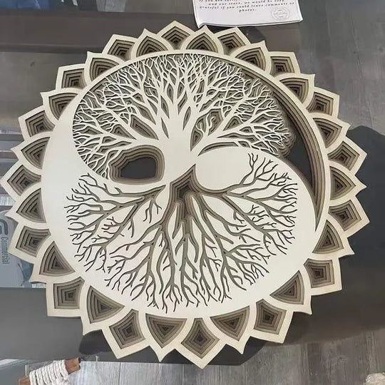 Sculpting The Tree Of Life Boho Wall Art Ornament - Unique Unique Unique Sculpting The Tree Of Life Boho Wall Art Ornament