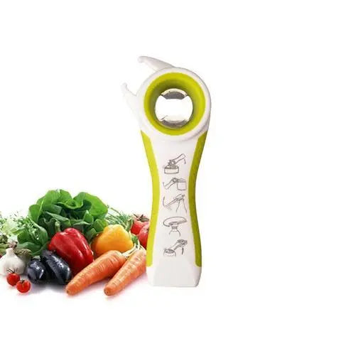 5 in 1 Creative Multifunction Stainless Steel Can Opener Beer Bottle Opener - Unique Unique Unique 5 in 1 Creative Multifunction Stainless Steel Can Opener Beer Bottle Opener