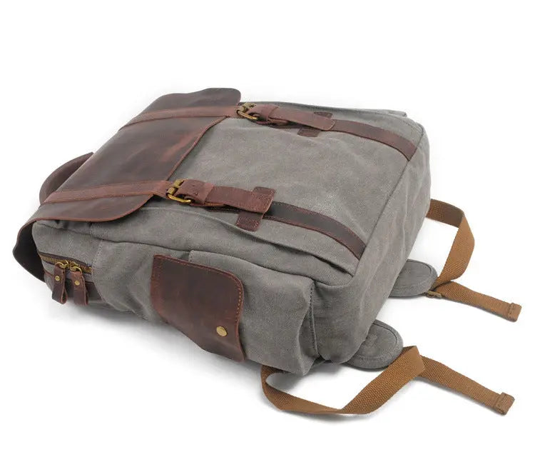 Vintage canvas backpack - Unique Unique Unique Vintage canvas backpack