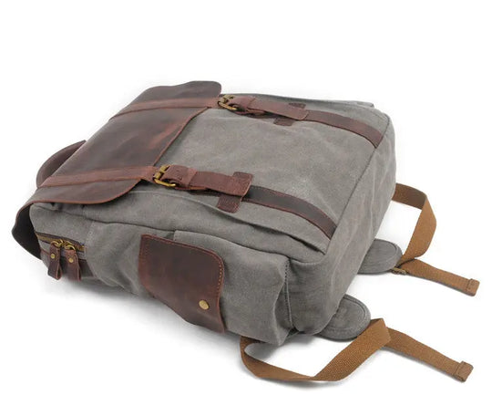 Vintage canvas backpack - Unique Unique Unique Vintage canvas backpack